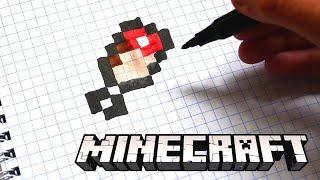 Я РИСУЮ ГОЛОД из MINECRAFT PIXEL ART  how to draw