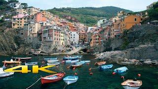 Cinque Terre Italy 4K  Train & Boat 