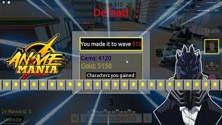 Level 80 Mythical All For One Reaching Wave 500+ Unlimited Mode  Showcase  Roblox Anime Mania