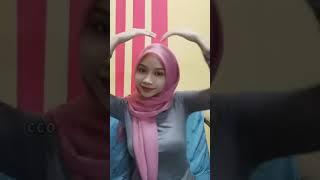 CIKYA C0MEL PINK HIJAB STYLE