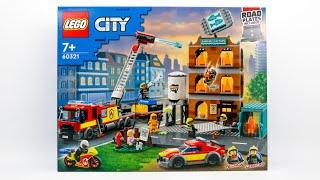 LEGO City 60321 Fire Brigade Speed Build