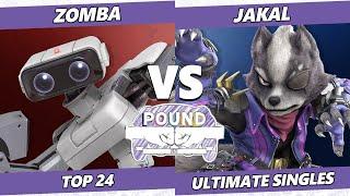 Pound 2022 Top 24 - Zomba ROB Vs. Jakal Wolf SSBU Smash Ultimate Tournament