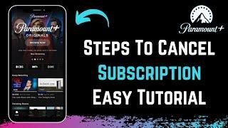 How to Cancel Your Paramount Plus Subscription - Paramount+ 