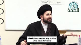 Islamic Laws explain why fasting while sick is forbidden.