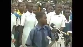 DP RUTO Singing for Late President Moi back in the Years.