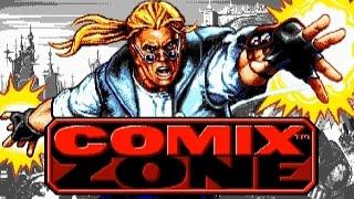 Comix Zone WalkthroughGameplay Sega Genesis HD 1080p 60fps