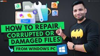 How to Repair Corrupted or Damaged PDF Excel & Word Files 2023 Repair Corrupted files in PC