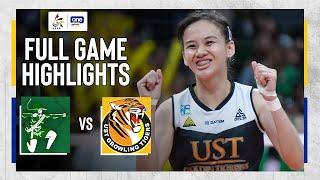 UST vs DLSU  FULL GAME HIGHLIGHTS  UAAP SEASON 86 WOMEN’S VOLLEYBALL  MAY 5 2024