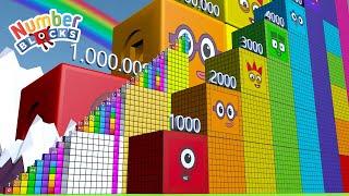 Looking for Numberblocks Puzzle Step Squad 35 to 35000 to 10000000 MILLION BIGGEST