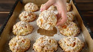 Der berühmte französische Kuchen der im Mund schmilzt. Aprikosen-Wolken einfach und lecker