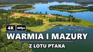 Warmia i Mazury z lotu ptaka w 4K