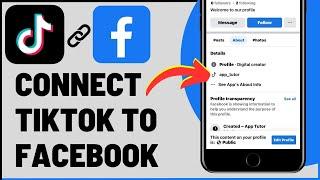 How to Connect TikTok to Facebook EASY