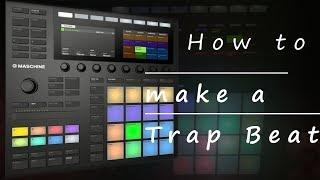 Maschine mk3  Live Looping #4 making a Trap Beat