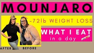 -72lb WHAT I EAT MOUNJARO WEIGHT LOSS  Zebpound Weight Loss   LMNT Electrolytes