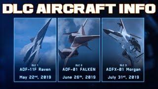 Ace Combat 7 DLCSeason Pass Info - Aircraft Trailer Analysis