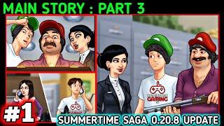 MAIN STORY PART 3  SUMMERTIME SAGA 0.20.8 UPDATE  LIU WANG & NADYA WALKTHROUGH #1