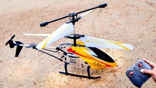 Yellow new Sky Bazhe Ch037 coaxial double blade 2.4ghz rc Helicopter