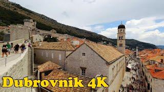 Dubrovnik Croatia Walking Tour 4K