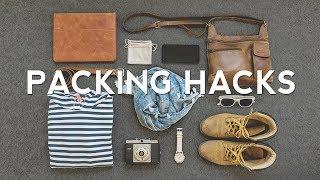 27 Travel PACKING HACKS - How to Pack Better