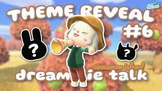 Theme & DREAMIE LIST Reveal  Choosing Villagers for my Island  Cinnamon Island Lets Play #6