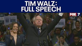 Tim Walz FULL SPEECH