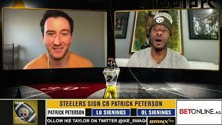 Ike Taylor on Patrick Peterson signing with Steelers Welcome to the family