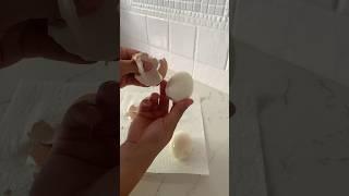 The best-ever egg peeling hack