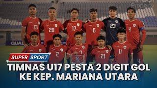 Garuda Muda Geser Australia Timnas U17 Indonesia Pesta Gol Ke Gawang Kep. Mariana Utara