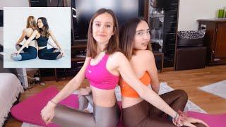 YOGA CHALLENGE - Arkadaşımın evinde yoga challenge