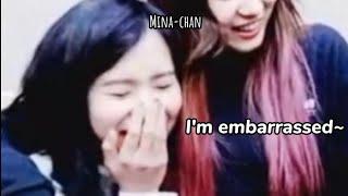 Mina was so *embarrassed* when talking about her fangirling Nayeon