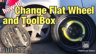 Audi TT - Change a wheel and TT tool box