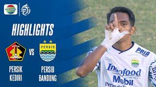 Highlights - Persik Kediri VS Persib Bandung  BRI Liga 1