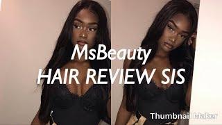 MSBEAUTY Brazilian Straight 18+20+22+24+18 frontal  Altou Mvuama