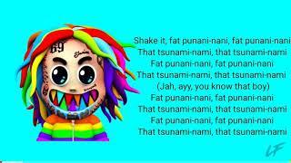 6ix9ine - PUNANI  Lyrics