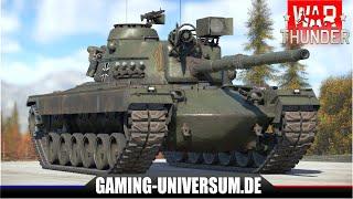 War Thunder - M48A2 GA2 mit dem Deutschen Umbau geht auch eine Nuke klar