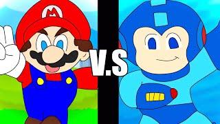 Mario vs Mega Man  Nintendo vs Capcom