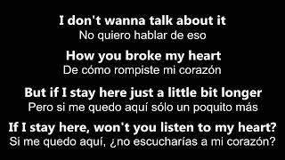  I Dont Want To Talk About It  No Quiero Hablar De Eso Rod Stewart- Letra en inglés y español