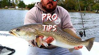 Speckled Trout Pro Tips  Episode 1  Capt. Bud Bishop  Giving up Secrets
