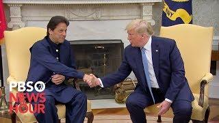 WATCH Trump meets with Pakistani prime minister Imran Khan