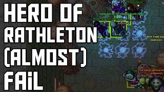 Tibia Highlight Hero of Rathleton Almost Fail