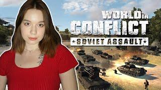 World in Conflict Soviet Assault  Прохождение на Русском  Стрим #2