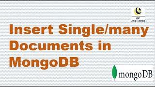 How to Insert a Document into a MongoDB Collection  Insert Singlemany Documents in MongoDB