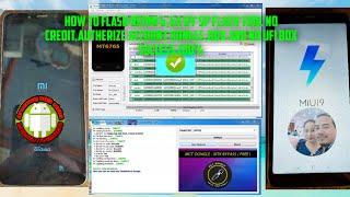 how to flash Redmi 6a by sp flash toolno creditwithout authorize accountnew solution 2021