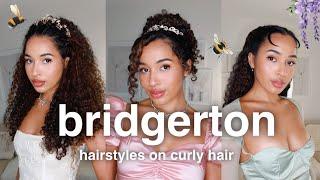 Bridgerton Inspired Curly Hairstyles 