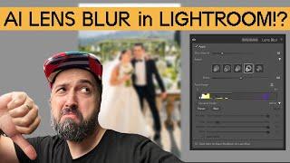 NEW Lightroom Classic 13.0 UPDATE - How good is AI LENS BLUR?