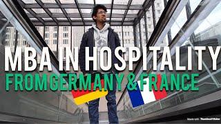 MBA MASTERS IN HOSPITALITY FROM FRANCE   GERMANY  AND SWITZERLAND 