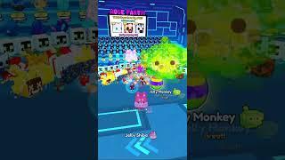 HATCHING THE 07% HUGE JELLY MONKEY in PET SIMULATOR 99