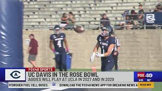 UC Davis football team set for Rose Bowl debut