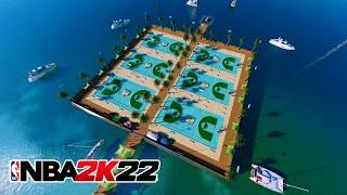 FIRST LOOK AT NBA 2K22 MYPARK NBA 2K22 CONCEPTS FOR MYPARK & NEIGHBORHOOD CITY & BEACH NBA 2K22