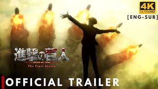 Attack on Titan Season 4 Part 2 OFFICIAL TRAILER Subbed 4K UHD